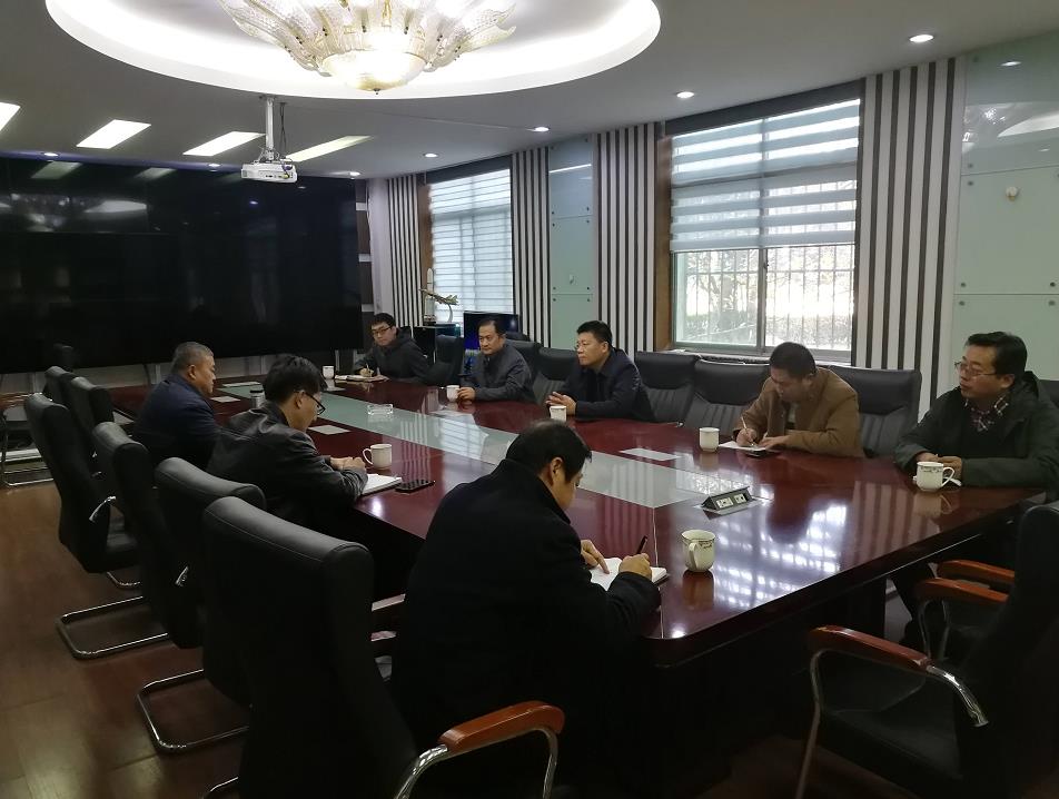 济南市长清区副区长丁勇来山东心博买球_心博买球集团调研