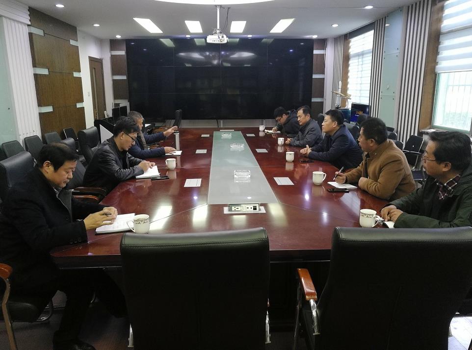 济南市长清区副区长丁勇来山东心博买球_心博买球集团调研