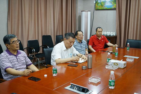 区政协主席张昭森到心博买球_心博买球集团调研