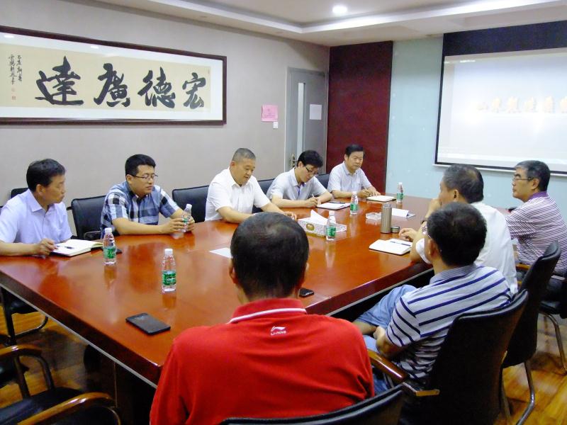 区政协主席张昭森到心博买球_心博买球集团调研