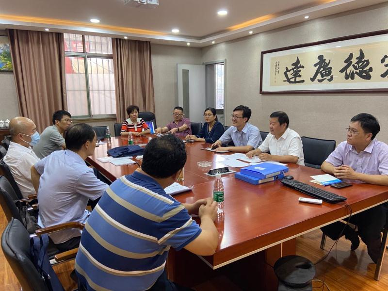 省总工会联合调研组来心博买球_心博买球集团调研