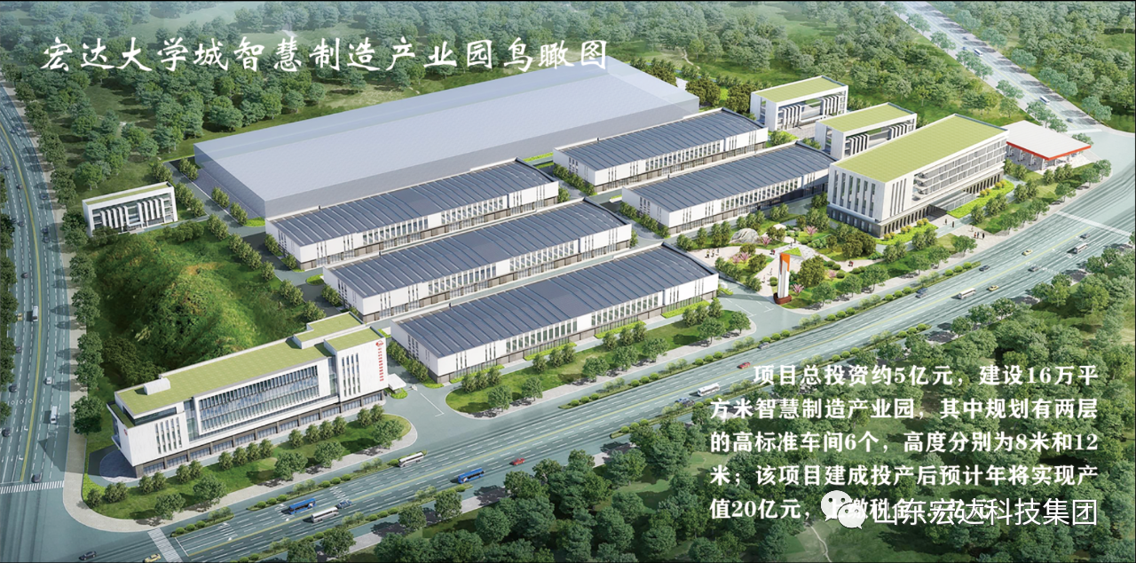 心博买球_心博买球大学城智慧制造产业园鸟瞰图